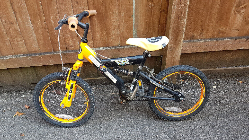 action man bicycle